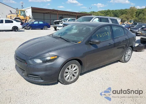 2014 Dodge Dart Sxt из США, поврежденный, VIN 1C3CDFBB7ED903205